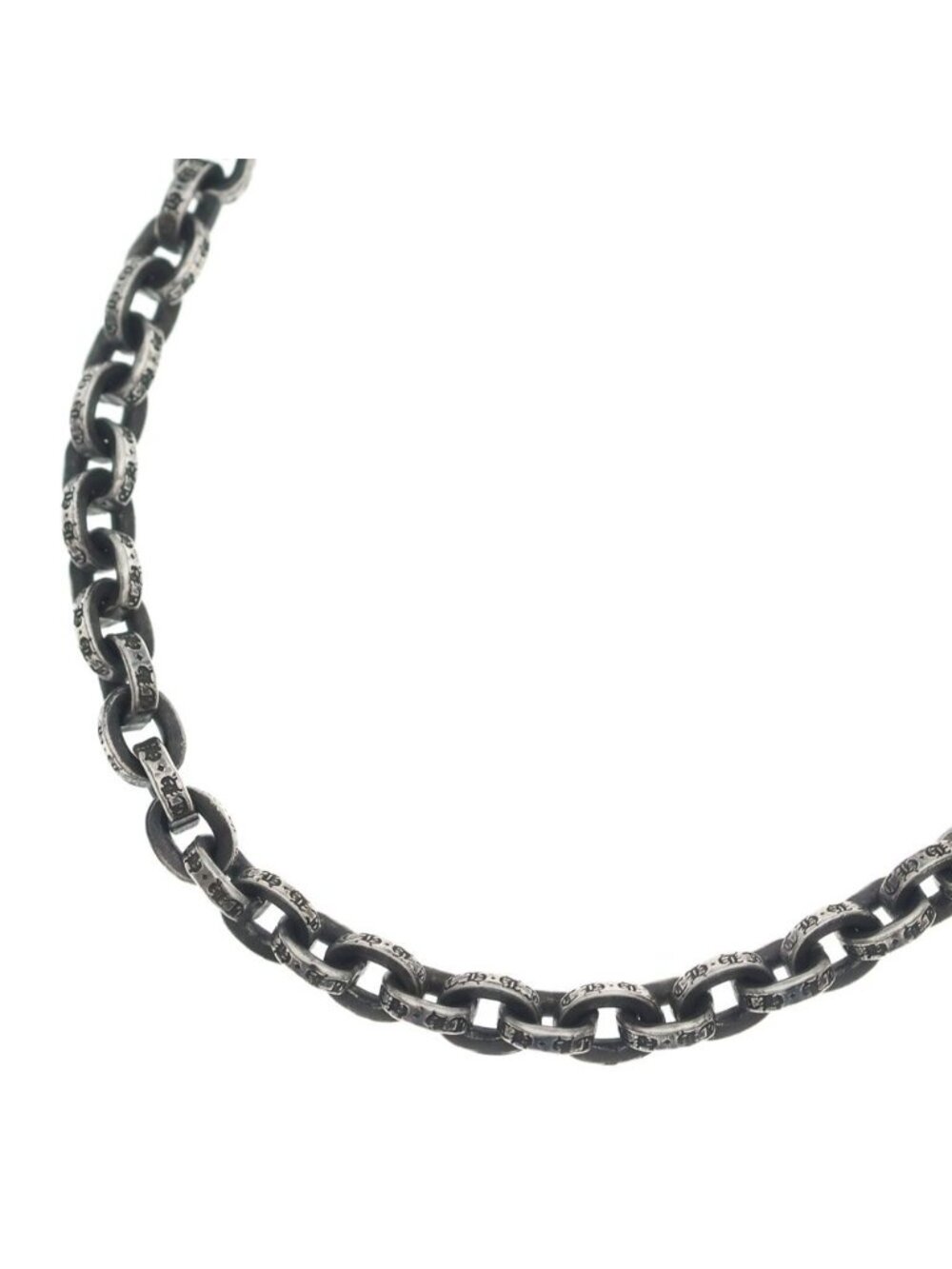 Chrome Hearts Paper Chain 20 Necklace Silver